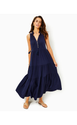 
            
                Load image into Gallery viewer, Malone Cotton Maxi Dress
            
        
