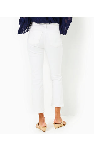 27" Annet High Rise Crop Flare Pant