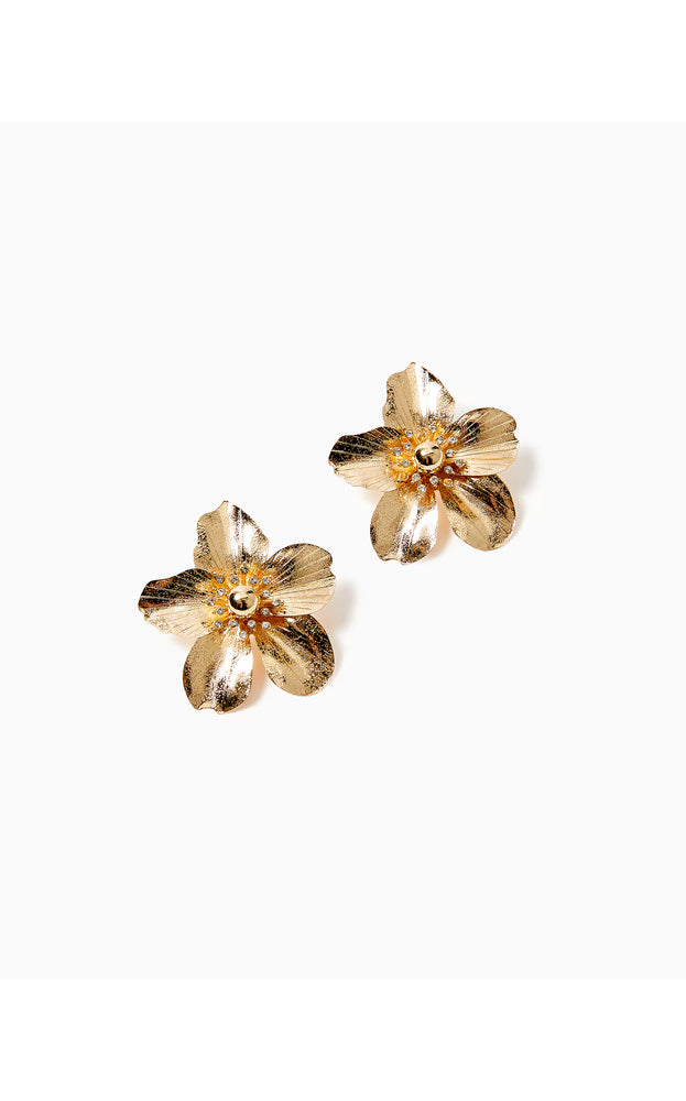Small Orchid Earrings