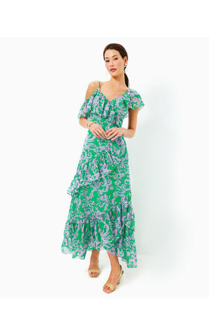 Rosalynn Ruffle Maxi Dress