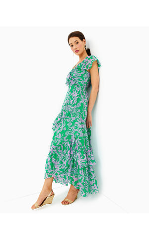 Rosalynn Ruffle Maxi Dress