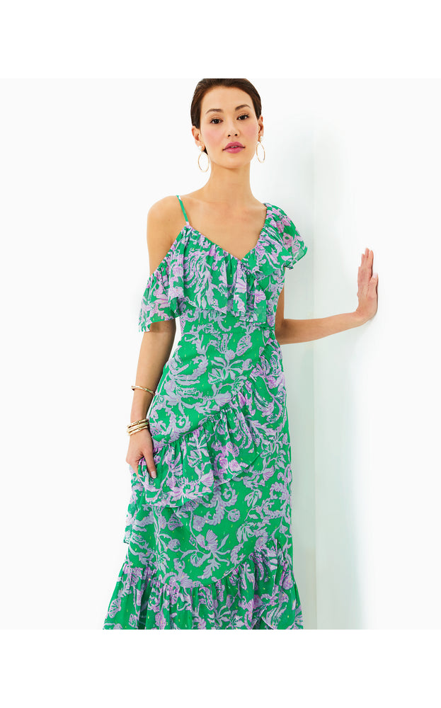 Rosalynn Ruffle Maxi Dress