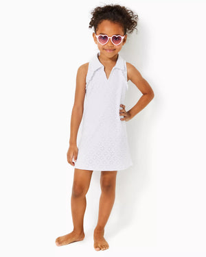 Luxletic Girls Mini Martina Polo Dress