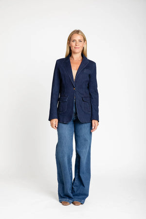 THE MIMI DENIM BLAZER