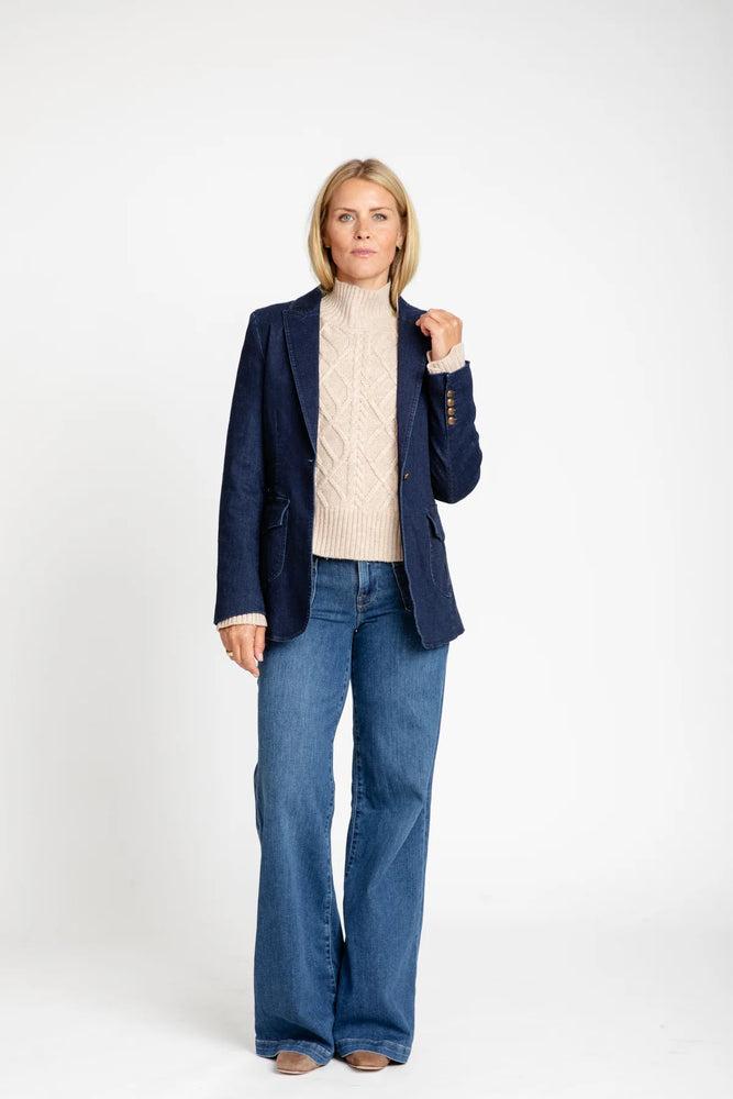 THE MIMI DENIM BLAZER